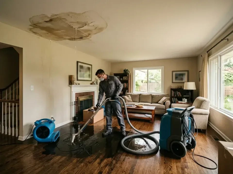 attic-pipe-burst-ceiling-drip-008 — frequently asked questions, Water Damage Restoration & Carpet Care in Middlebury, IN